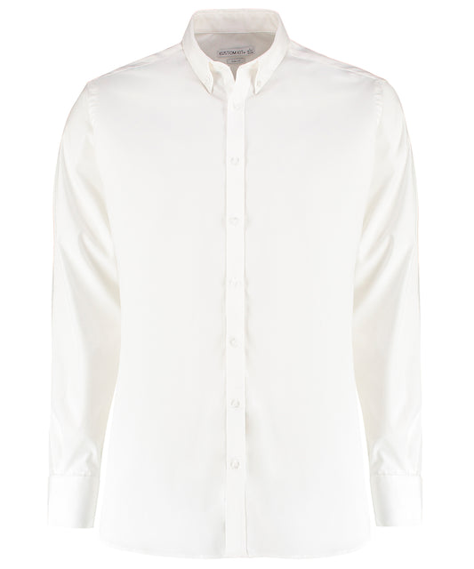 Stretch Oxford shirt long-sleeved (slim fit)