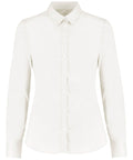 Kustom Kit Women's Stretch Oxford Shirt Long Sleeved (Tailored Fit)