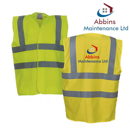 Abbins Maintenance Hi-Vis Vest