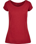 Women's wide neck tee