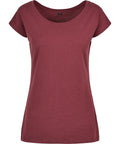 Build Your Brand Basic Women's Wide Neck Tee