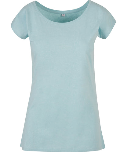 Women's wide neck tee