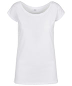 Women's wide neck tee