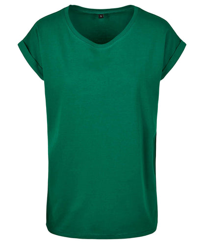 Women's extended shoulder tee