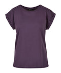Build Your Brand Women's Extended Shoulder Tee