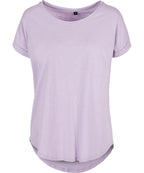 Women's long slub tee