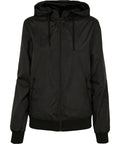 Build Your Brand Women’S Two-Tone Tech Windrunner Jacket