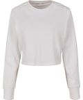 Build Your Brand Women’S Terry Cropped Crew