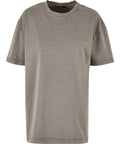 Build Your Brand Women’S Oversized Acid Wash Tee
