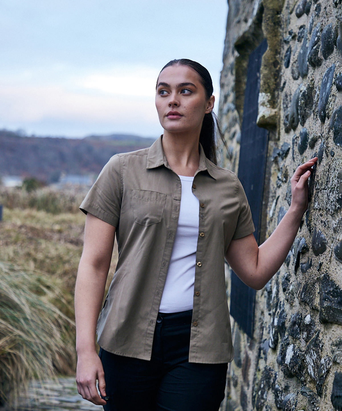 Expert women's Kiwi short-sleeved shirt
