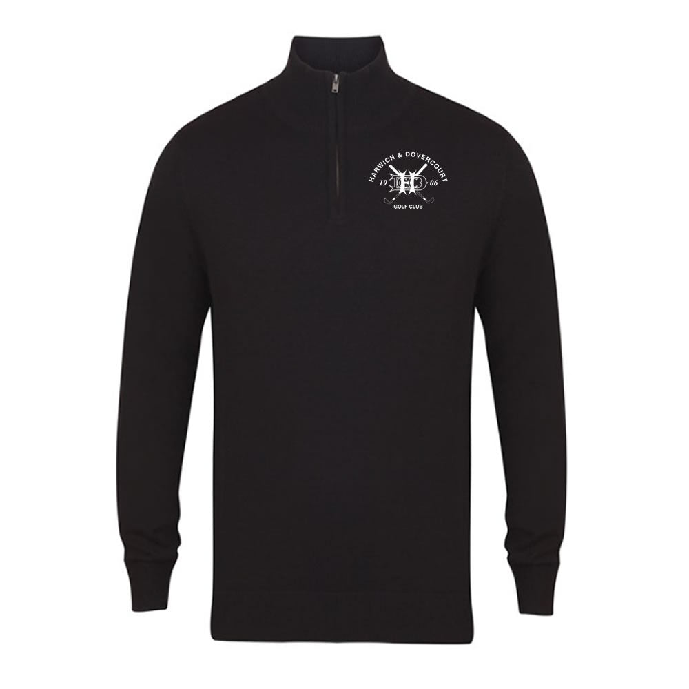 Harwich - Golf 1/4 Zip Knit Jumper