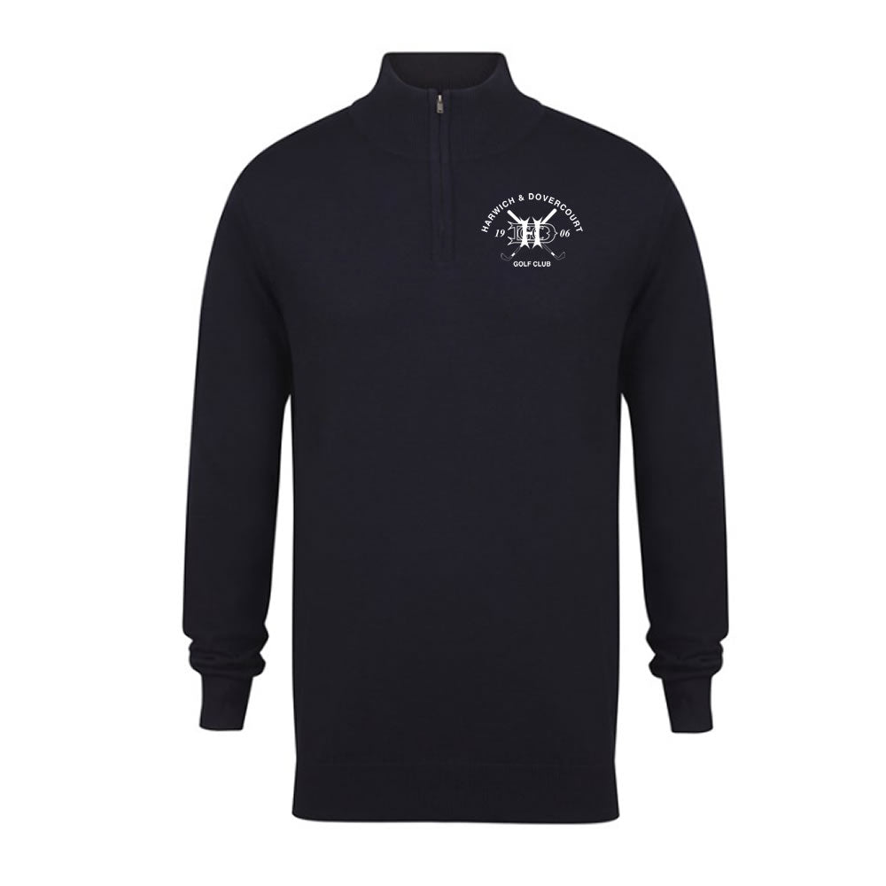 Harwich - Golf 1/4 Zip Knit Jumper