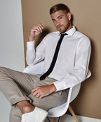 Kustom Kit Tailored Business Shirt Long Sleeved (Tailored Fit)