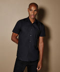 Kustom Kit Poplin Shirt Short Sleeved (Tailored Fit)