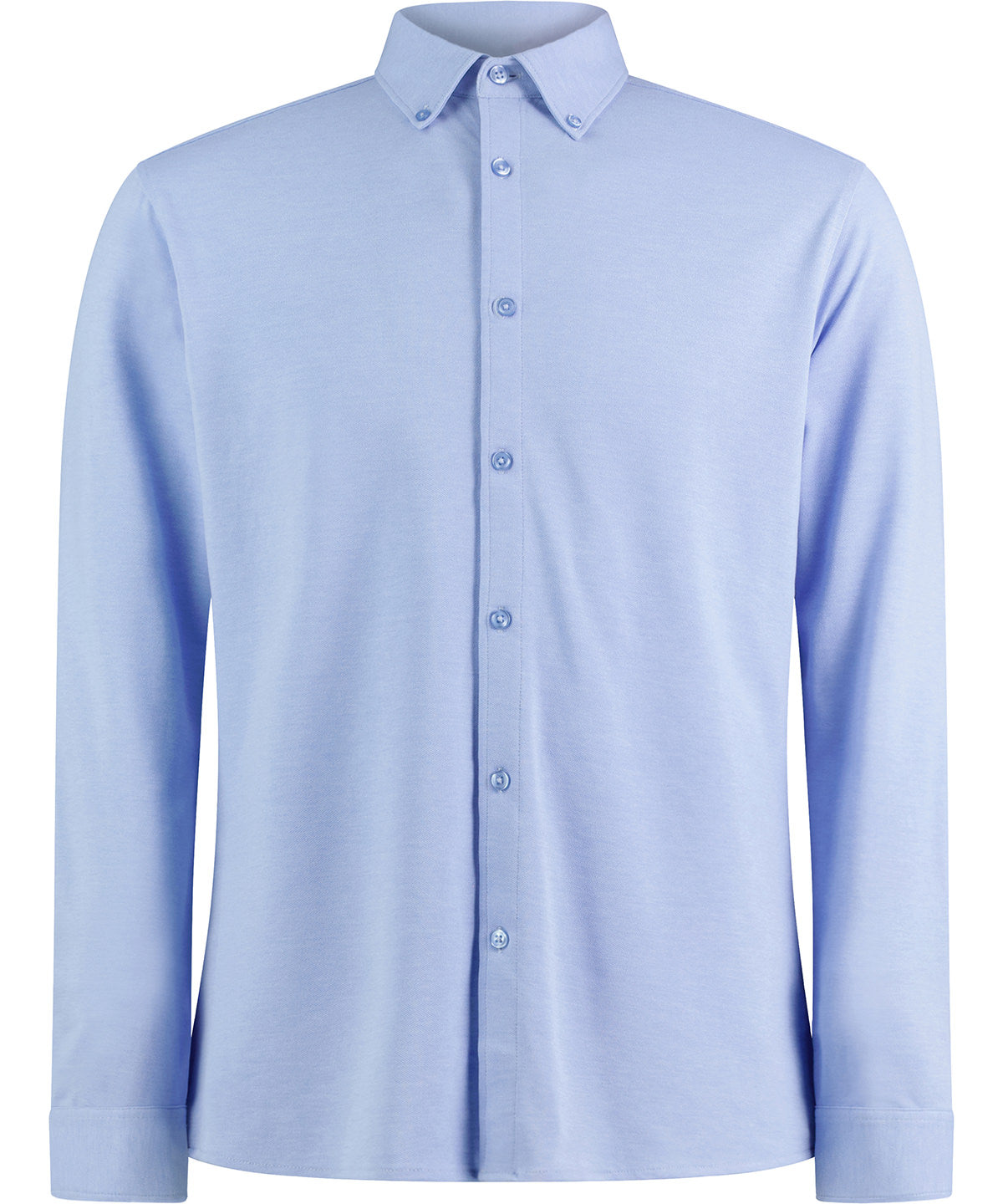 Kustom Kit Long Sleeve Superwash 60° Pique Shirt (Tailored Fit)