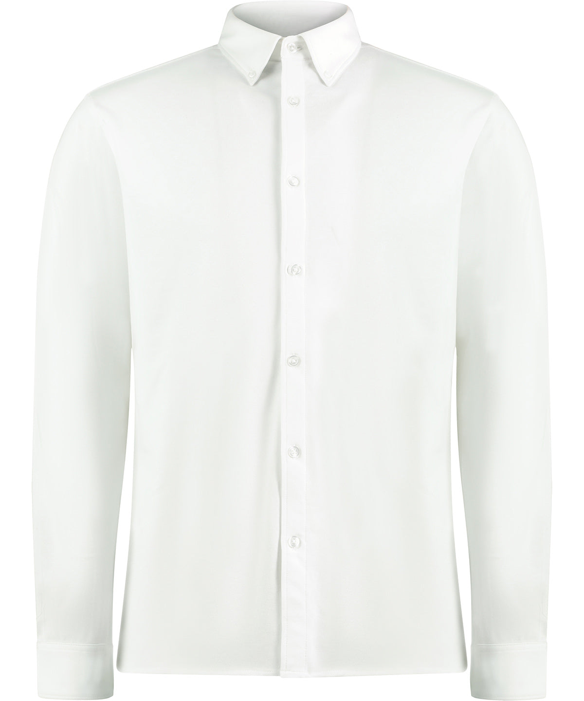 Kustom Kit Long Sleeve Superwash 60° Pique Shirt (Tailored Fit)