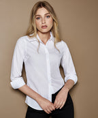 Kustom Kit Women's Poplin Shirt Long Sleeve