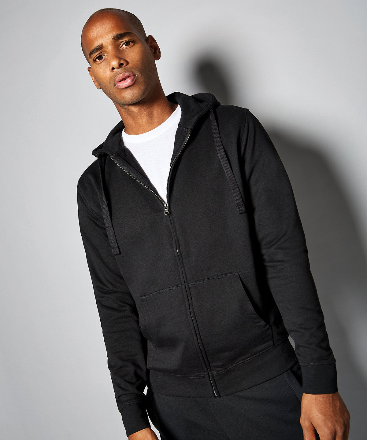 Klassic hooded zipped jacket SuperwashÃ‚Â® 60Ã‚Â° long sleeve (regular fit)