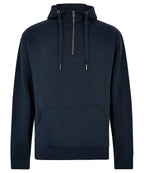 Regular fit 1/4 zip hoodie