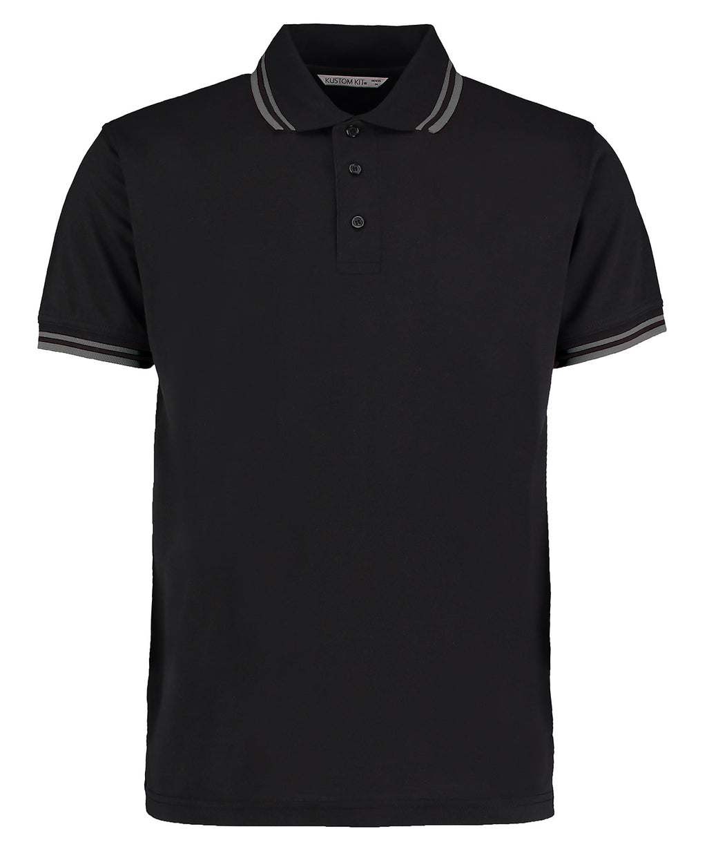 Kustom Kit Tipped collar polo (classic fit)