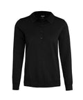 Nimbus Women's Brighton long sleeve polo - elegant knitted polo