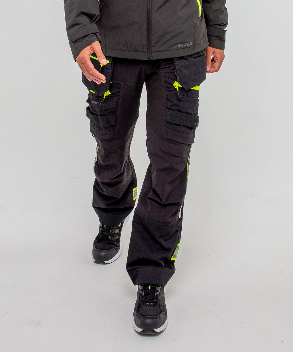 Portwest DX440 Detachable holster pocket trouser (DX440) slim fit
