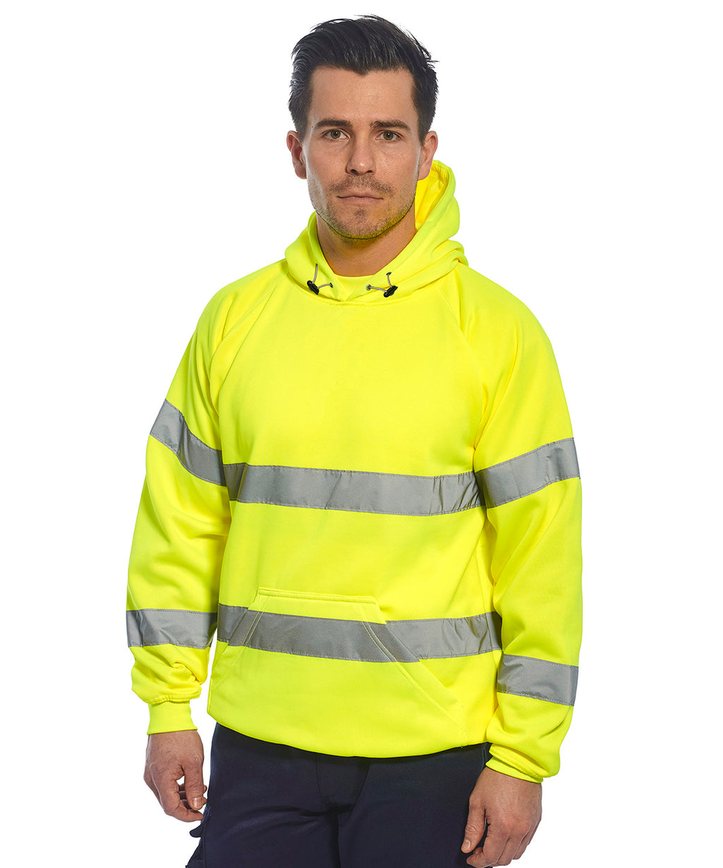 Portwest Hi-vis hooded sweatshirt (B304)