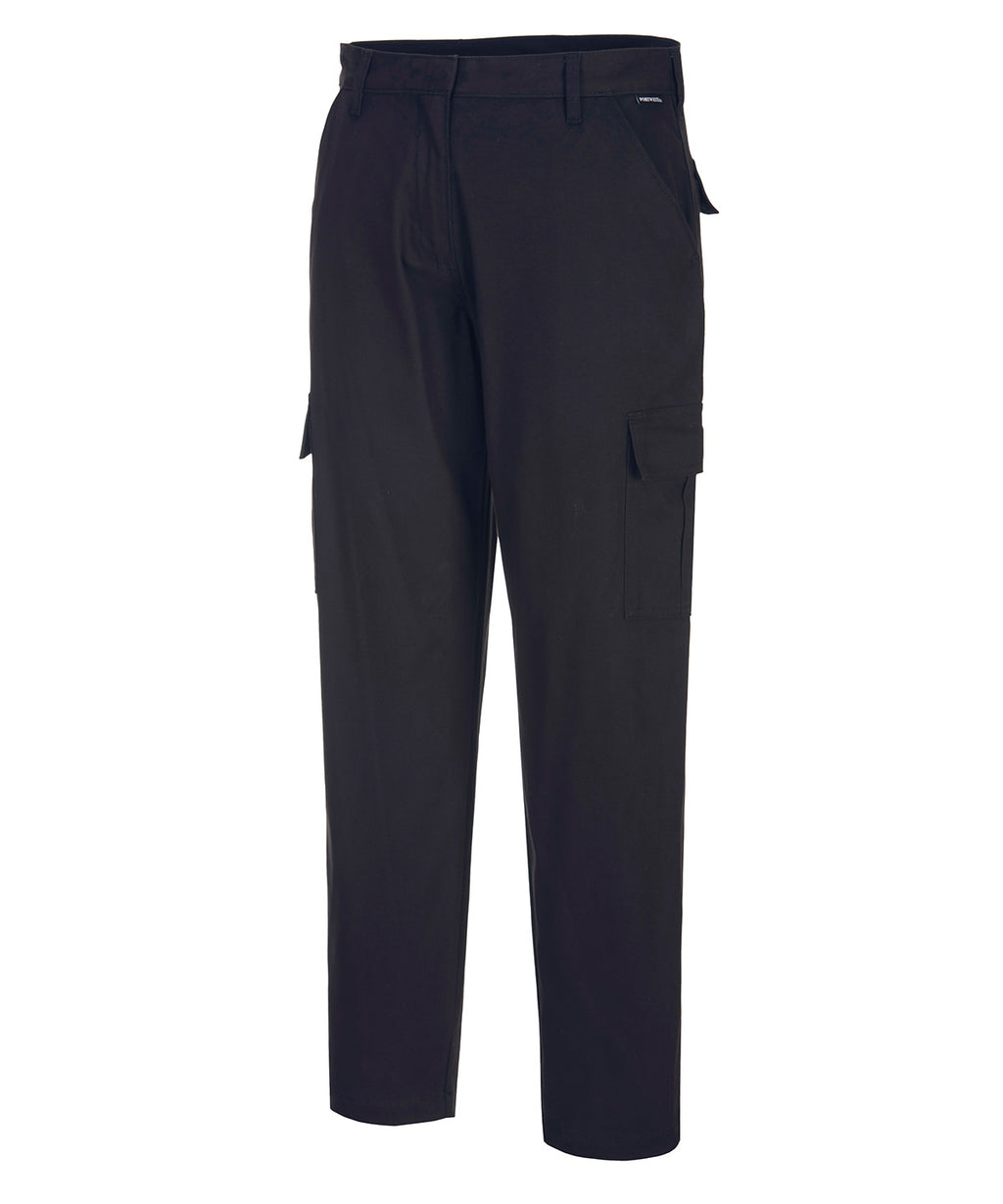 Portwest Women's stretch cargo trousers (S233) slim fit