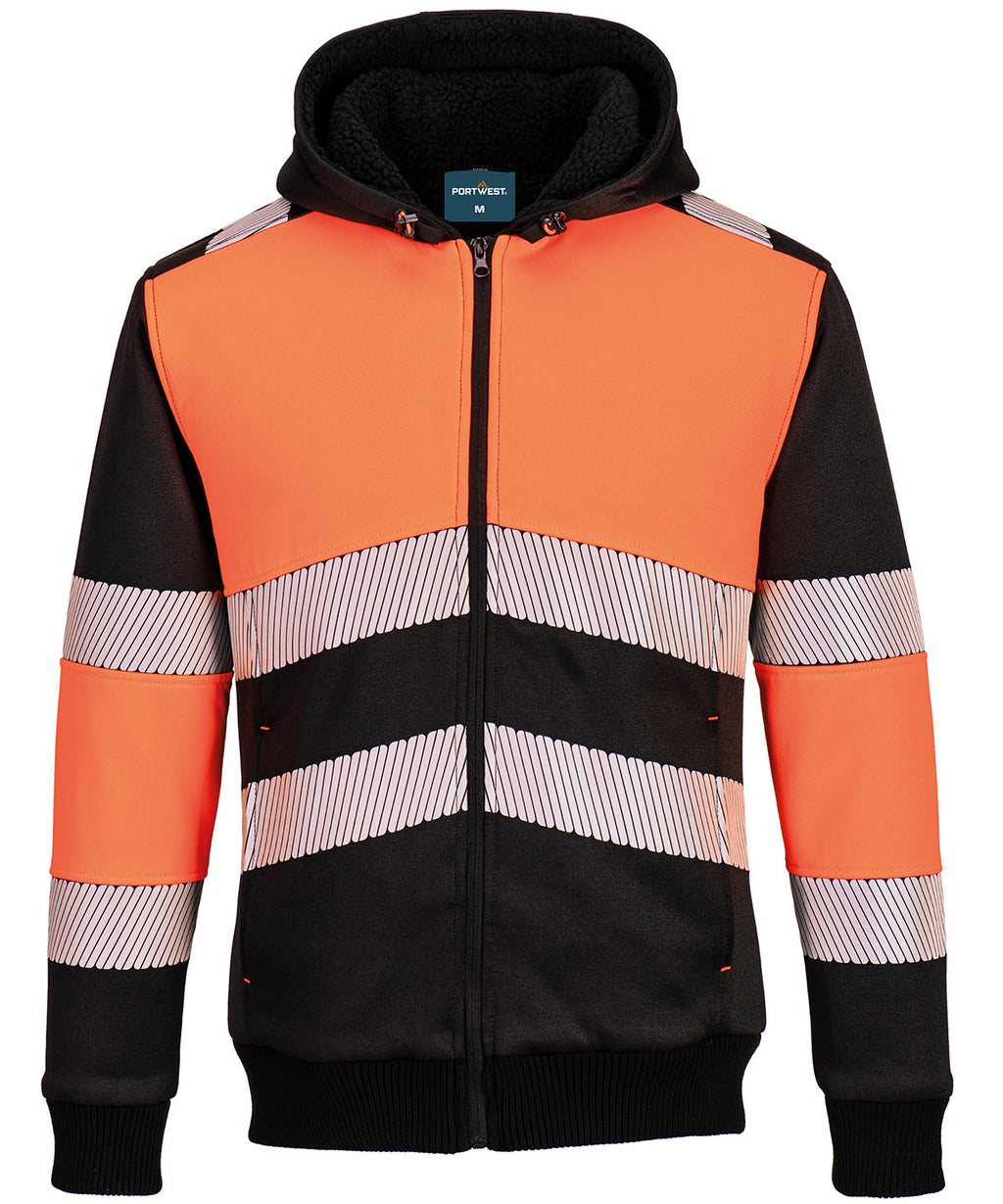 Portwest PW3 Hi-vis Class 1 winter hoodie (PW377)