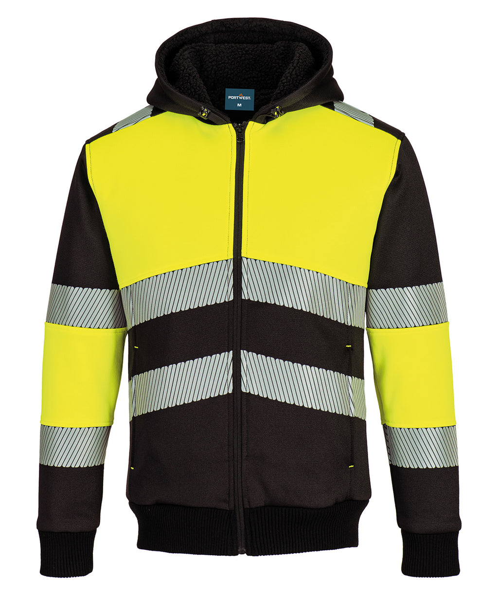 Portwest PW3 Hi-vis Class 1 winter hoodie (PW377)