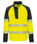 Portwest PW3 Hi-vis ¼-zip sweatshirt (T172)