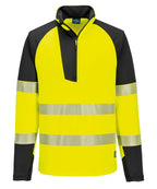 Portwest PW3 Hi-vis ¼-zip sweatshirt (T172)