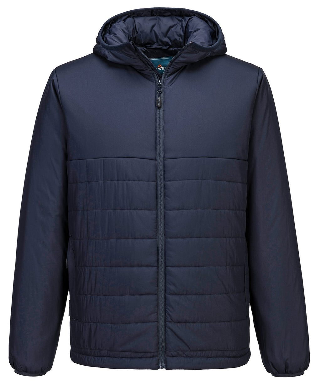Portwest Professional hooded insulated baffle jacket (S608)