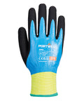 Portwest Cut D13 Nitrile aqua gloves (AP50)
