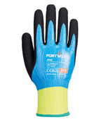 Portwest Cut D13 Nitrile aqua gloves (AP50)