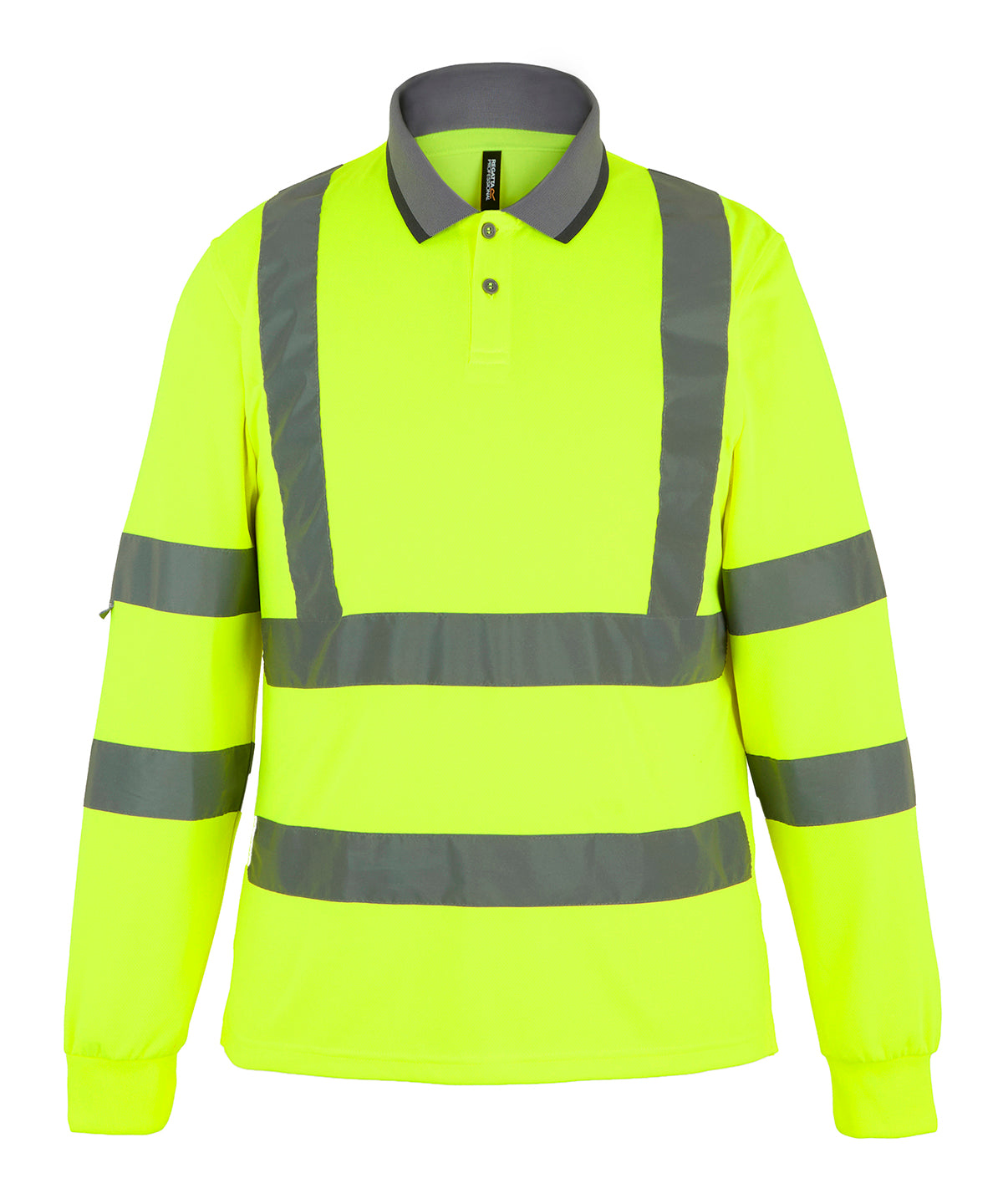 Regatta Hi-vis Pro contract long sleeve polo