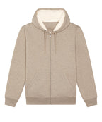 Unisex Hygger sherpa zip-through sweatshirt (STSU956)