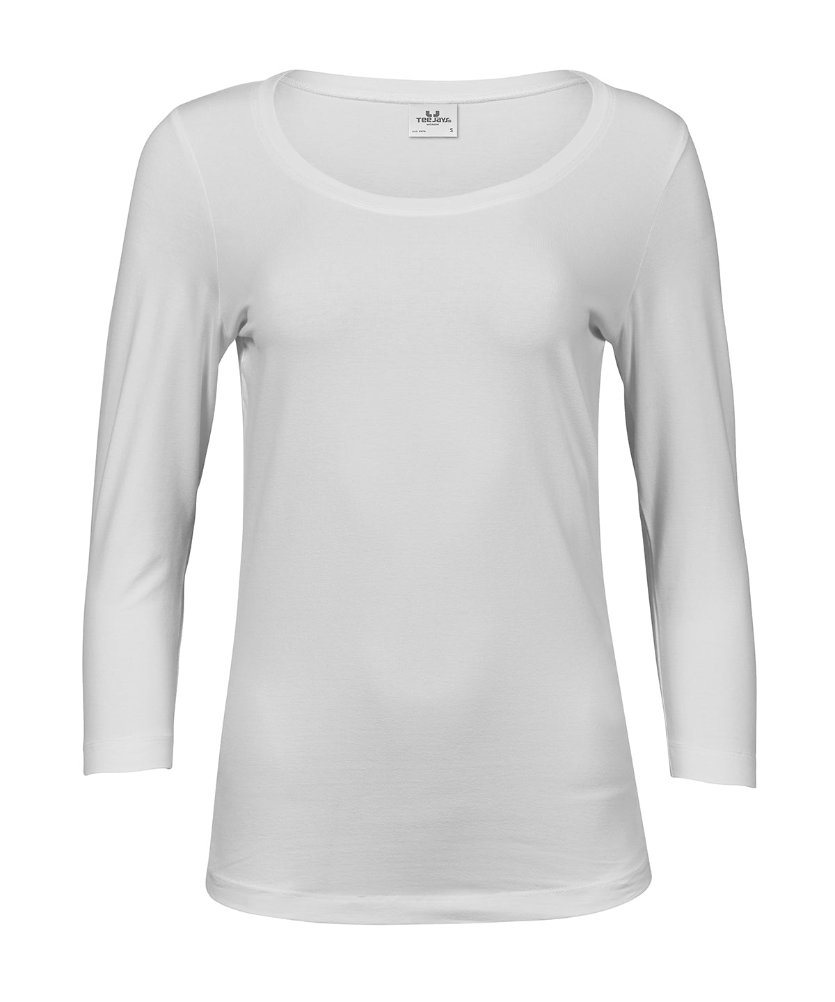 Tee Jays Women's Stretch 3/4-sleeve Tee