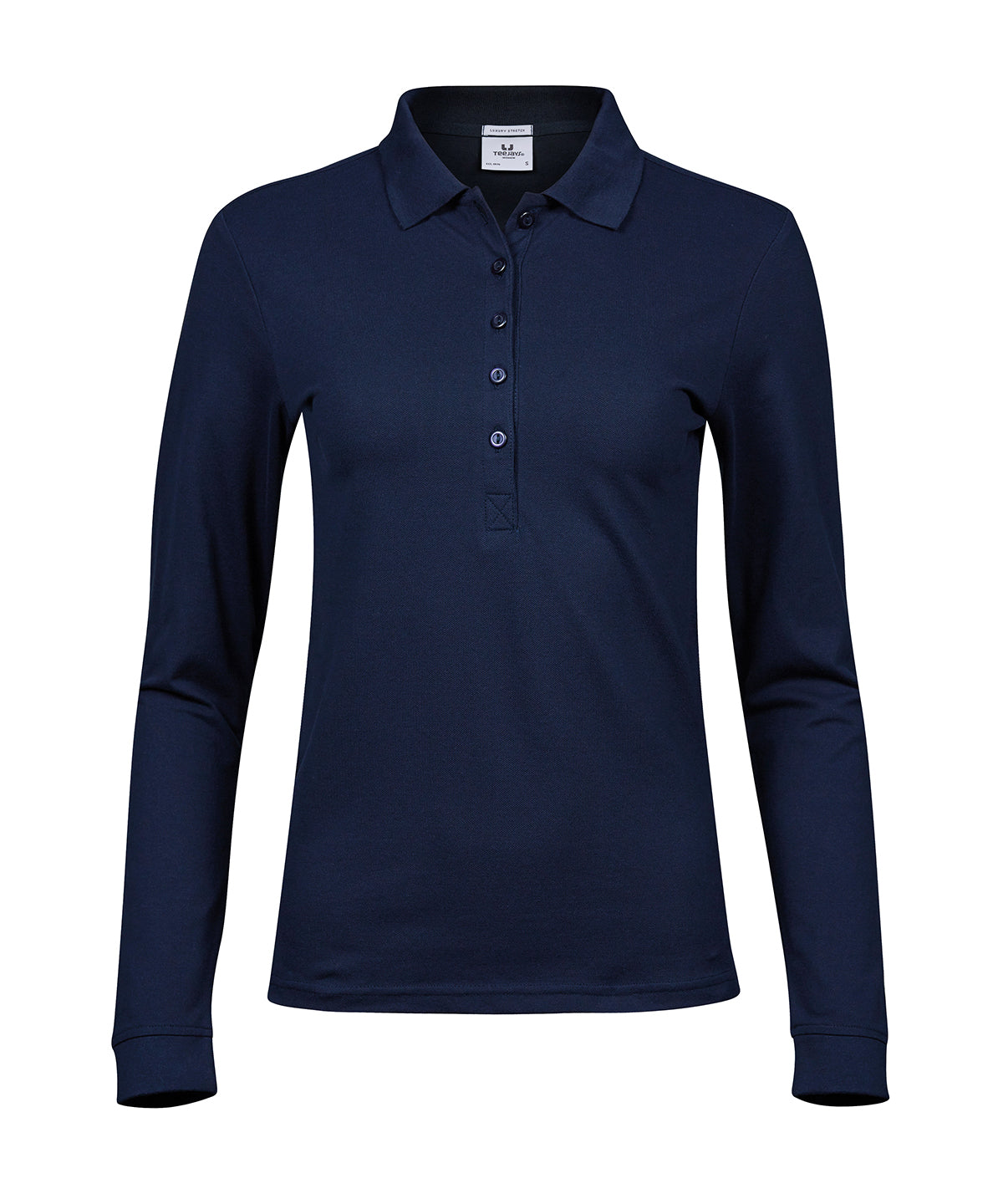 Tee Jays Women's Luxury Stretch Long Sleeve Polo