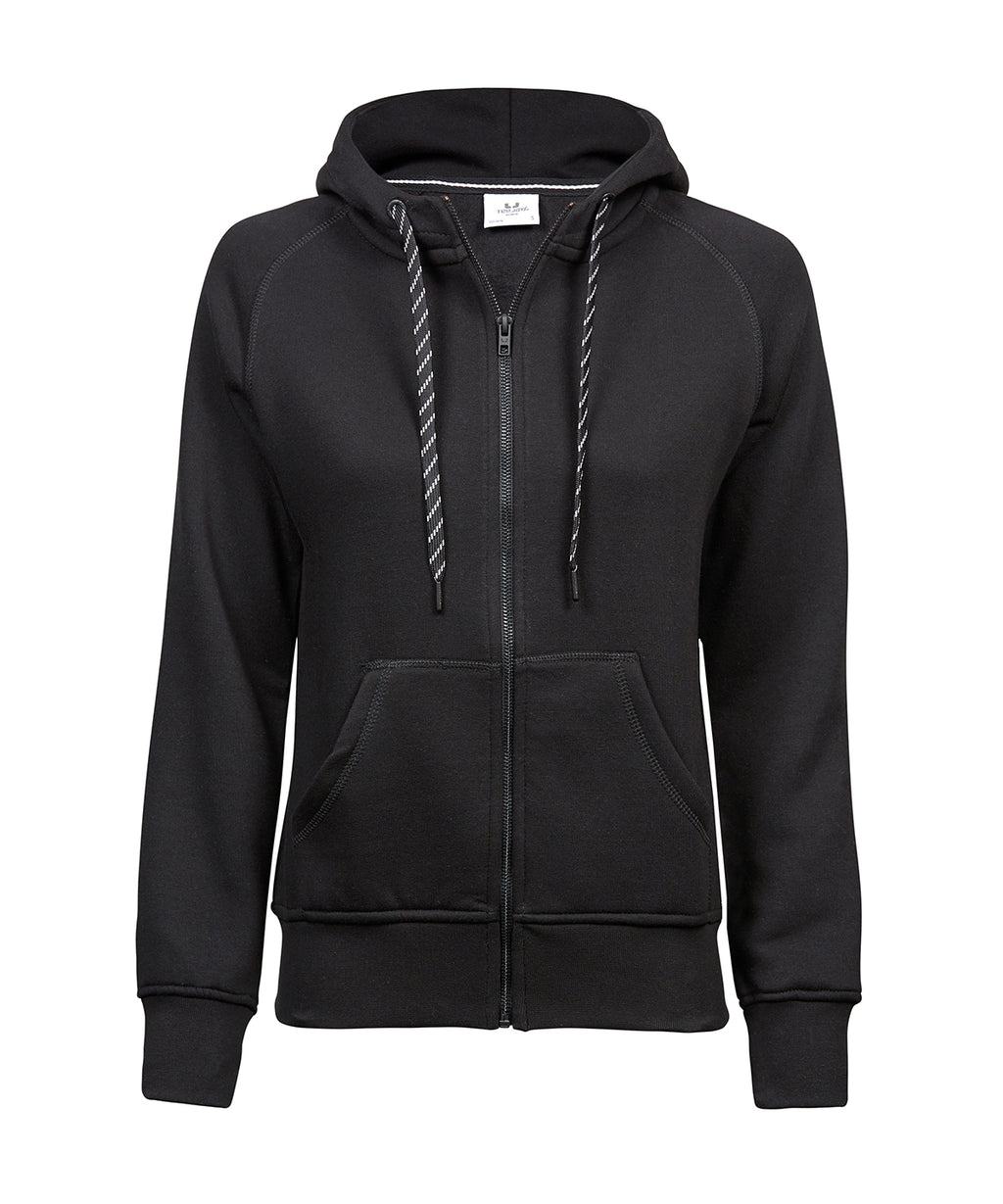 WomenÃ¢ÂÂs fashion full-zip hoodie