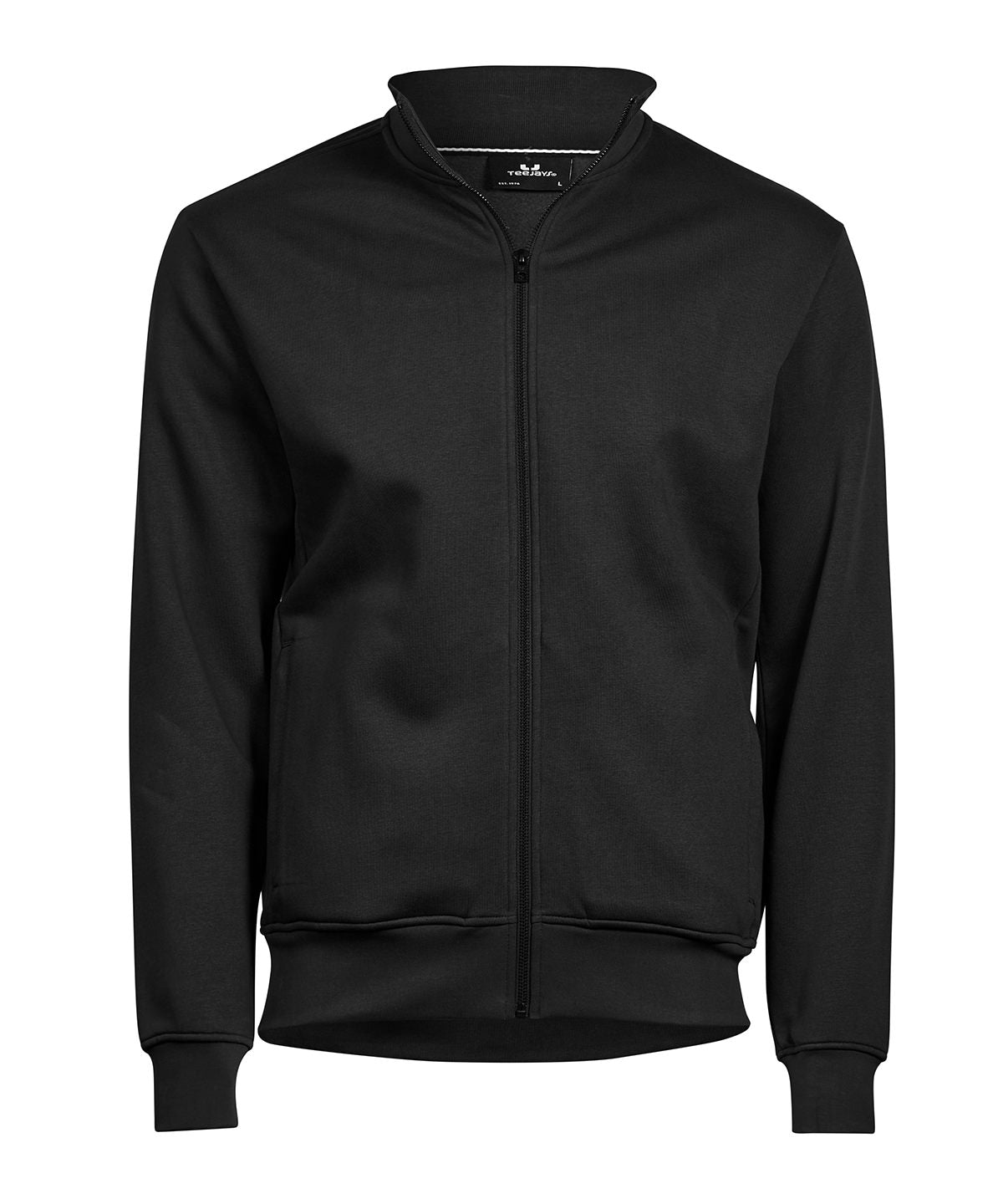 Full-zip sweat cardigan