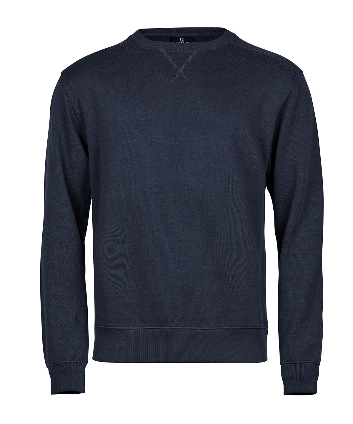 Tee Jays Ribbed Interlock Crew Neck