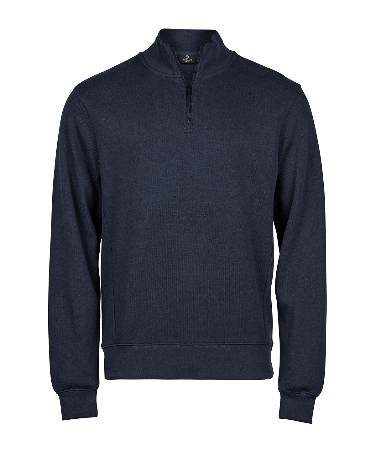 Tee Jays Ribbed Interlock Half-zip