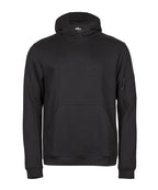 Athletic hooded sweatshirt