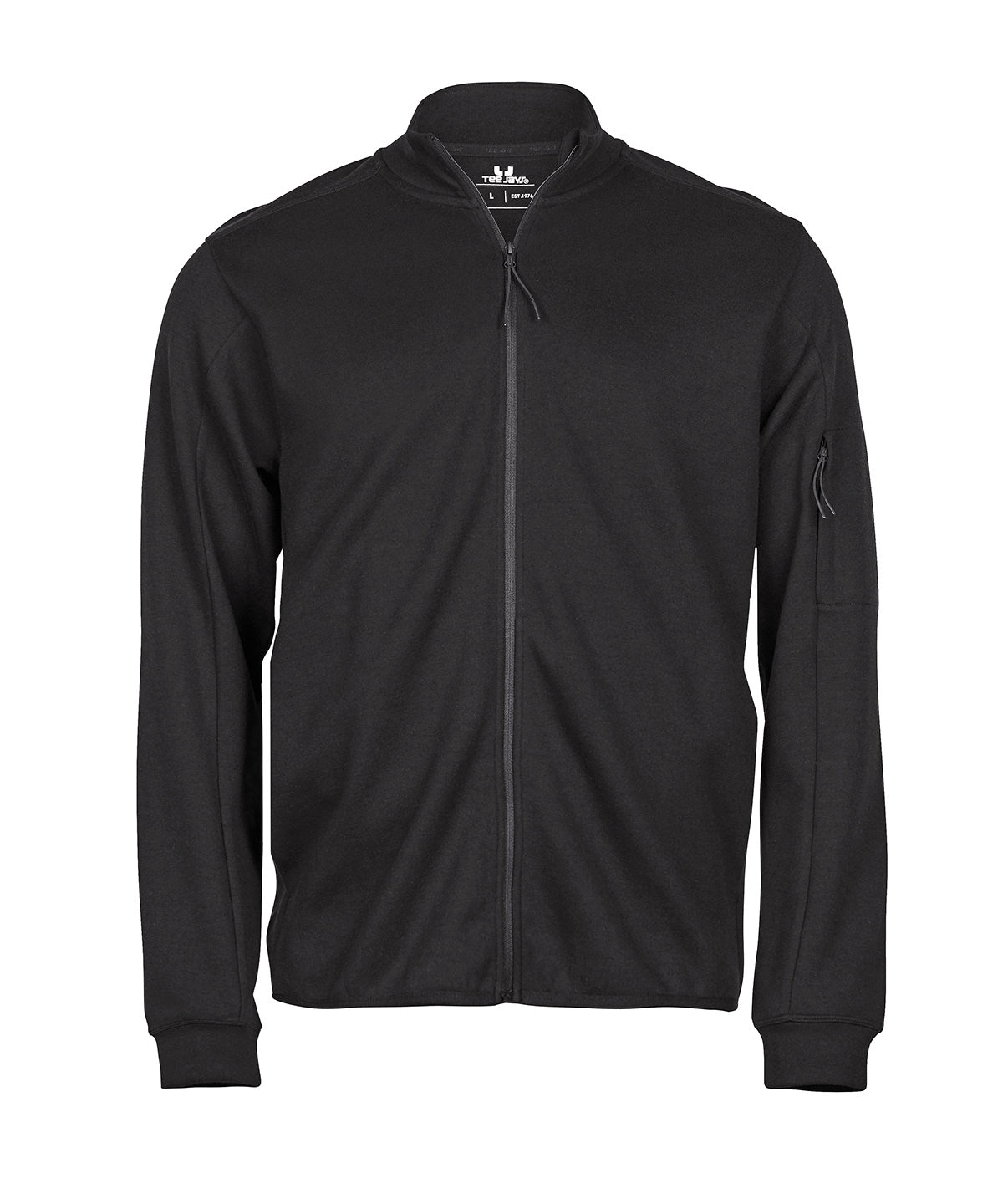 Athletic full-zip sweatshirt