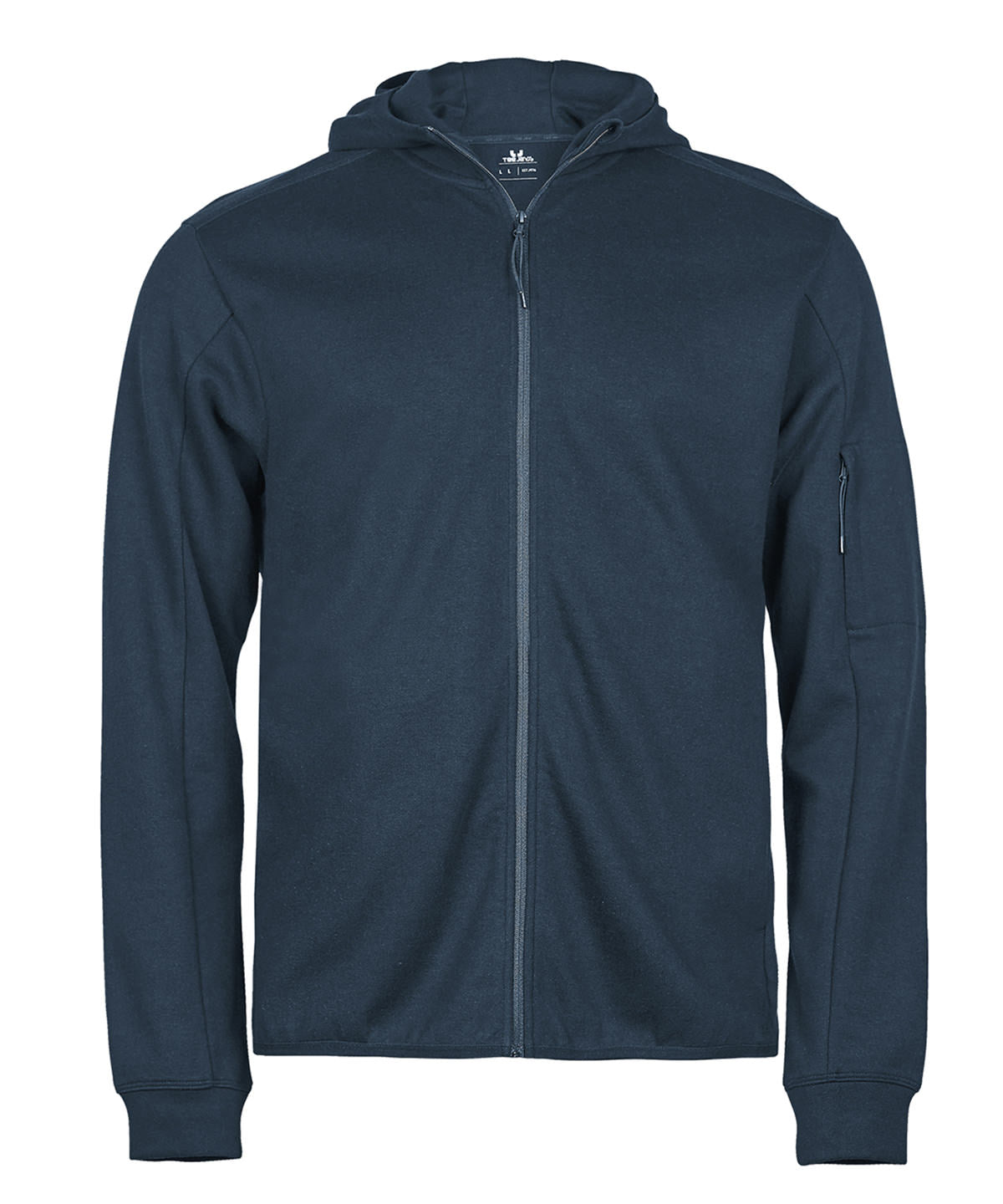 Tee Jays Athletic Hooded Full-zip Sweatshirt