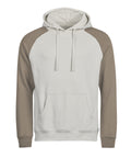 UNLABELED two-tone hooded sweatshirt