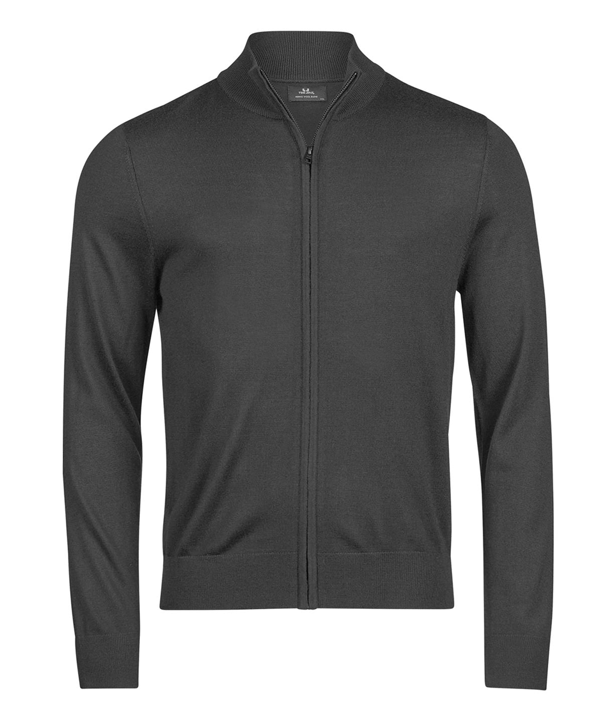 Full-zip knit