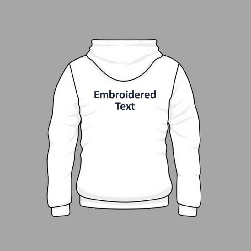 Embroidered Text - Large