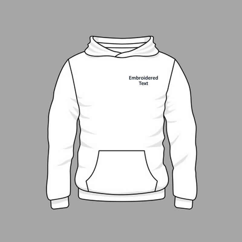 Embroidered Text - Small